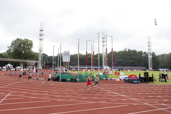 Stadion Golęcin podczas zawodów