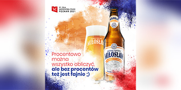 Piwo Miłosław 0%